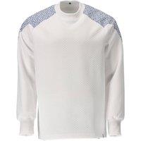 Mascot Men's Food & Care Crew Neck Sweatshirt in White | Size: 3XL