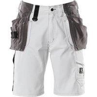 Mascot Men's Hardwear Zafra Holster Pocket Work Shorts in White | Size: 31.5R