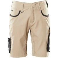 Mascot Men's Unique Work Shorts in Light Khaki | Size: 34R