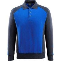 Mascot Men's Unique Magdeburg Polo Sweatshirt in Blue | Size: Small