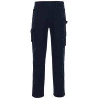 Mascot Men's Hardwear Work Trousers 36.5R in Navy | Size: 36R