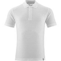 Mascot Men's Crossover Plain Polo Shirt in White | Size: 4XL