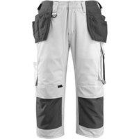 Mascot Men's Lindau Unique Holster Pocket Work Trousers in White | Size: 34R