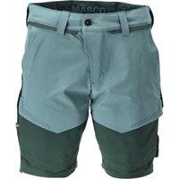 Mascot Men's Customised Work Shorts in Dark Green | Size: 40S