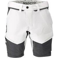 Mascot Men's Customised Work Shorts in Cool White | Size: 36R