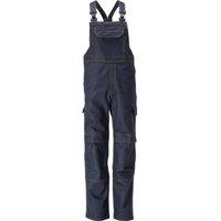 Mascot Men's Multisafe Knee Pad Pockets Bib & Brace Overall 50.5R in Dark Navy | Size: 50R