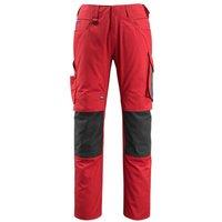 Mascot Men's Mannheim Unique Work Trousers in Red | Size: 29L