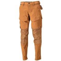 Mascot Men's Customised Knee Pad Pockets Regular Work Trousers in Light Brown | Size: 36R