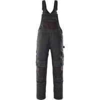 Mascot Men's Hardwear Orense Knee Pad Pockets Bib & Brace Overall 42.5R in Black | Size: 42R