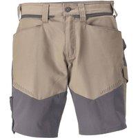 Mascot Men's Customised Work Shorts in Khaki | Size: 36R