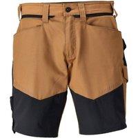 Mascot Men's Customised Work Shorts in Light Brown | Size: 36R
