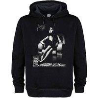 Amplified Men's Queen Of Camden Amy Winehouse Hoodie in Black | Size: Small