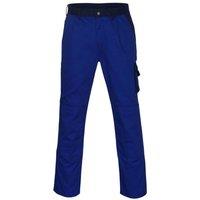 Mascot Men's Torino Image Work Trousers 29.5R in Mid Blue | Size: 29L