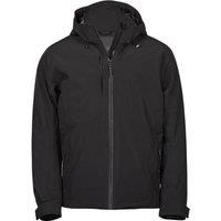 TEE JAYS Men's All Weather Jacket in Black | Size: Medium