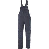 Mascot Men's Industry Richmond Knee Pad Pockets Bib & Brace Trouser 28.5R in Dark Navy