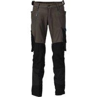 Mascot Men's Advanced Knee Pad Pockets Work Trousers in Dark Grey | Size: 31.5L