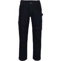 Mascot Men's Faro Young Work Trousers 36.5R in Dark Navy | Size: 36R
