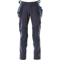 Mascot Men's Accelerate Holster Pocket Work Trousers in Dark Navy | Size: 34L