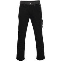 Mascot Men's Torino Image Work Trousers 29.5R in Black | Size: 29L