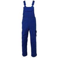 Mascot Men's Industry Newark Knee Pad Pockets Bib & Brace Overall 44.5R in Blue | Size: 44R