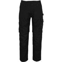Mascot Men's Industry Knee Pad Pockets Work Trousers 40.5R in Black