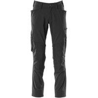 Mascot Men's Accelerate Knee Pad Pockets Trousers in Black | Size: 36S