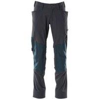 Mascot Men's Accelerate Knee Pad Pockets Trousers in Dark Grey | Size: 36S