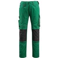 Mascot Men's Mannheim Unique Work Trousers in Green | Size: 40.5R