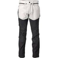 Mascot Men's Customised Colour Block Knee Pad Pockets Work Trousers in Cool White | Size: 29L