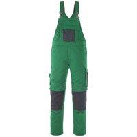 Mascot Men's Unique Leipzig Knee Pad Pockets Work Bib & Brace Overall in Green | Size: 50R