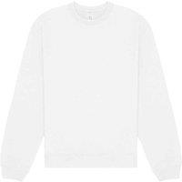 Bella + Canvas Men's Heavyweight Crew Neck Sweatshirt in White | Size: XS