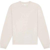Bella + Canvas Men's Heavyweight Crew Neck Sweatshirt in Ecru | Size: XL