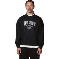 Kings Will Dream Men's Studio Studios Crew Neck Sweatshirt in Black | Size: Large
