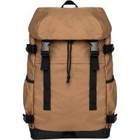 Native Spirit Men's Plain Polyester Backpack in Camel