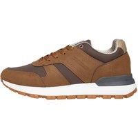 Lambretta Men's Echo 2 Trainers in Tan | Size: 10