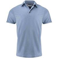James Harvest Men's American Supreme Polo Shirt in Light Blue | Size: 2XL