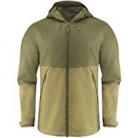 James Harvest Men's Northville Two Tone Shell Jacket in Olive | Size: Medium