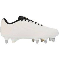 Canterbury Men's Stampede Groundbreak Team Stamped Soft Ground Football Boots in White | Size: 13