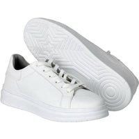 Mascot Men's Leather Trainers in White | Size: 12
