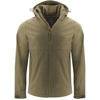 James Harvest Men's Lodgetown Soft Shell Jacket in Khaki | Size: Small