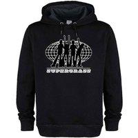 Amplified Men's Supergrass 25th Anniversary Hoodie in Black | Size: XL