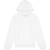 Bella + Canvas Men's Heavyweight Pull Over Hoodie in White | Size: XS