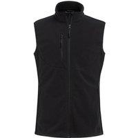 Brook Taverner Men's Rochester Fleece Gilet in Black | Size: Small