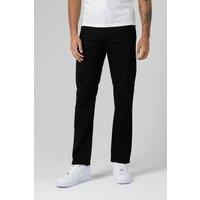 Monkee Genes Men's Slim Fit Mid-Rise Denim Jeans in Black | Size: 31L