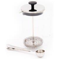 La Cafetiere 2pc Cafetire Set with 8-Cup Glass Cafetire & Coffee Measuring Spoon with Clip | Size: Large