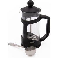 La Cafetiere 2pc Cafetire Set with 3-Cup Plastic Cafetire & Stainless Steel Coffee Measuring Scoop in Black