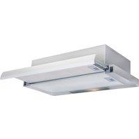 SIA 60cm Telescopic Integrated Cooker Hood Extractor Fan Silver - TSH60SS