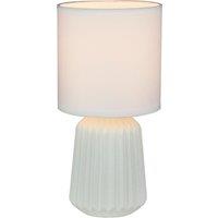 First Choice Lighting Fox - White Ceramic Lamp