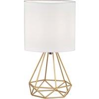 First Choice Lighting Christie - Gold Geometric Lamp