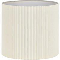 First Choice Lighting White Pleated 15cm Table Lamp Shade